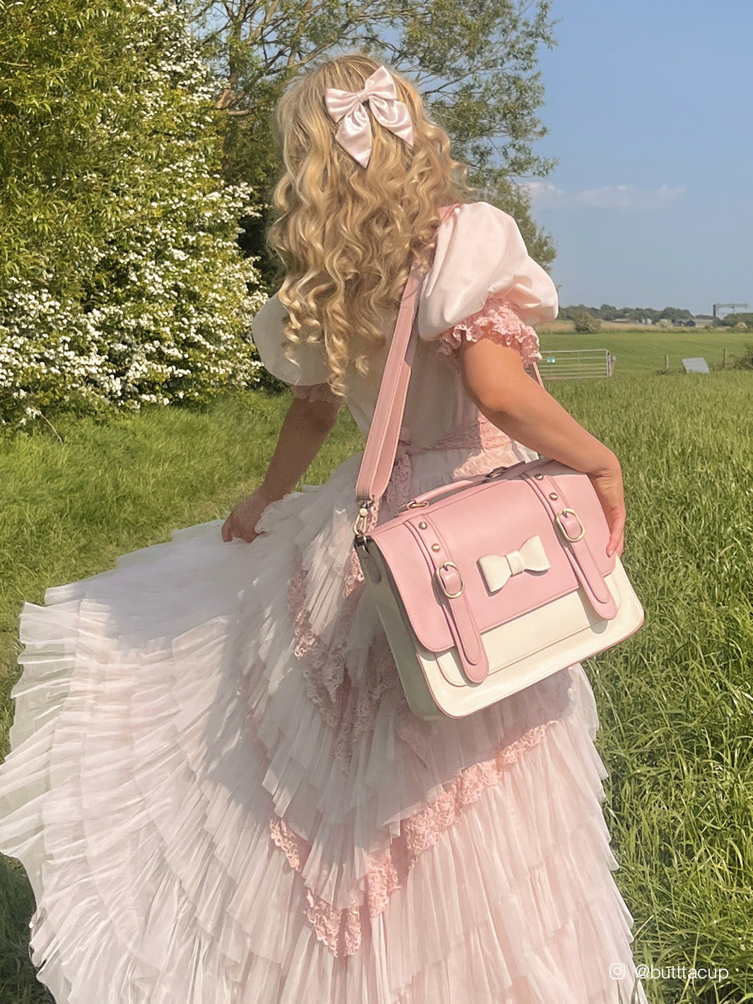 Shoulder Bags, pink Bag, lady Bags, pink Lady, ladies, pink Background,  Oxford, purse, pink Flowers, pink Ribbon | Anyrgb
