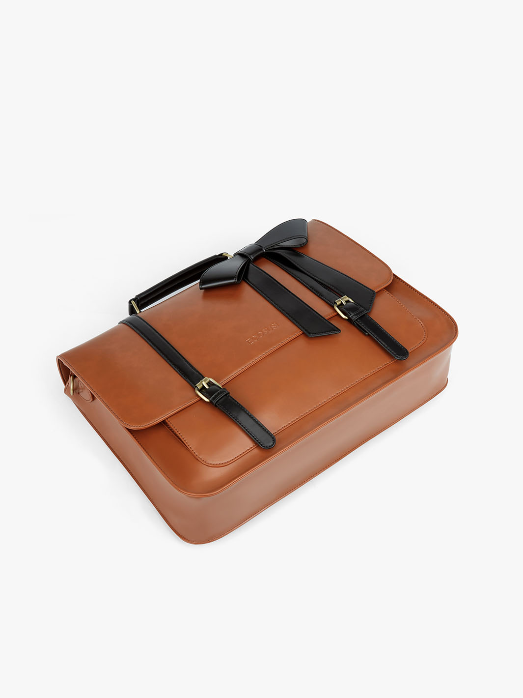 Ecosusi pu discount detachable bow briefcase