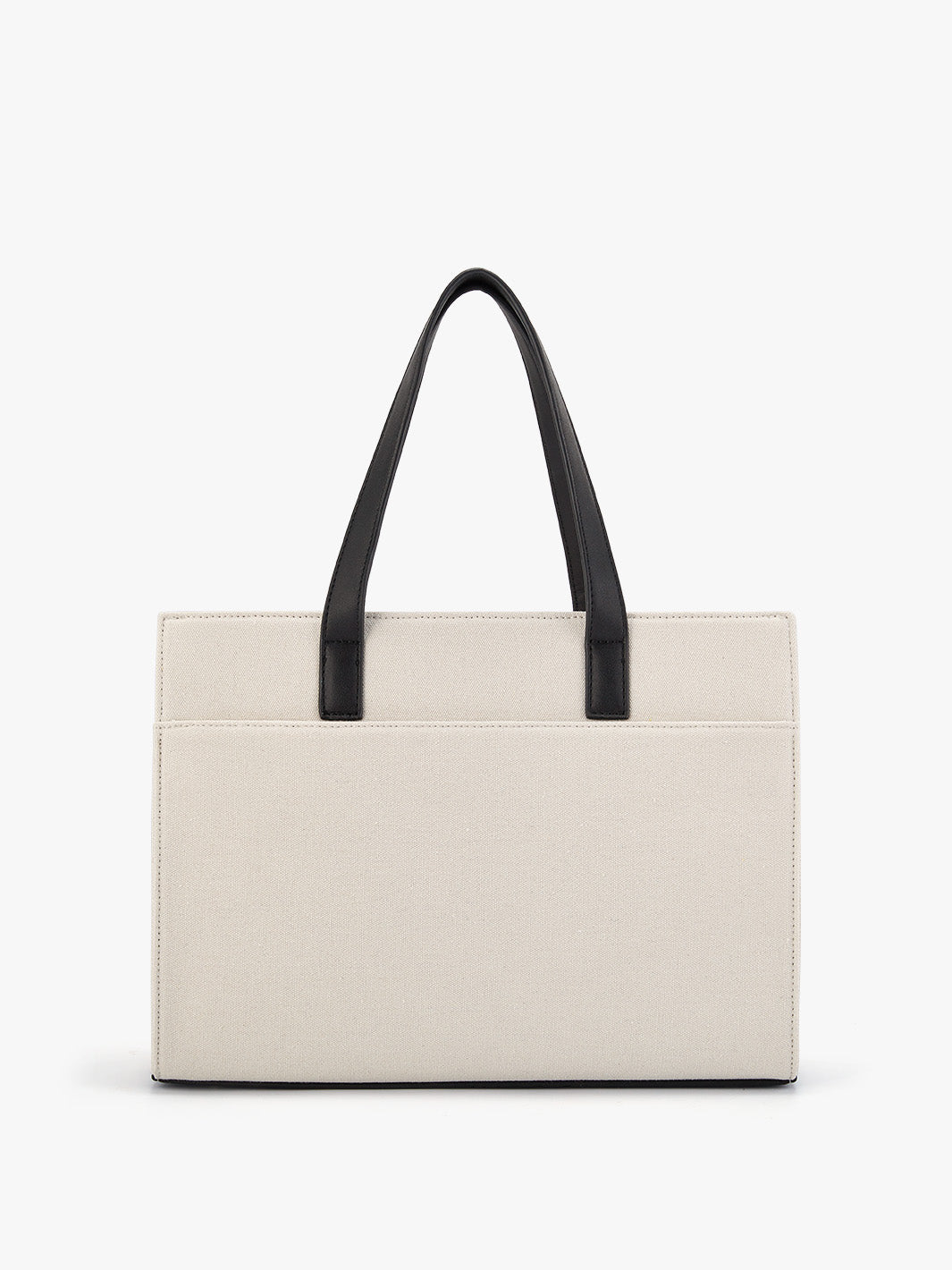 Olivia's Canvas 13" Vegan Leather Tote