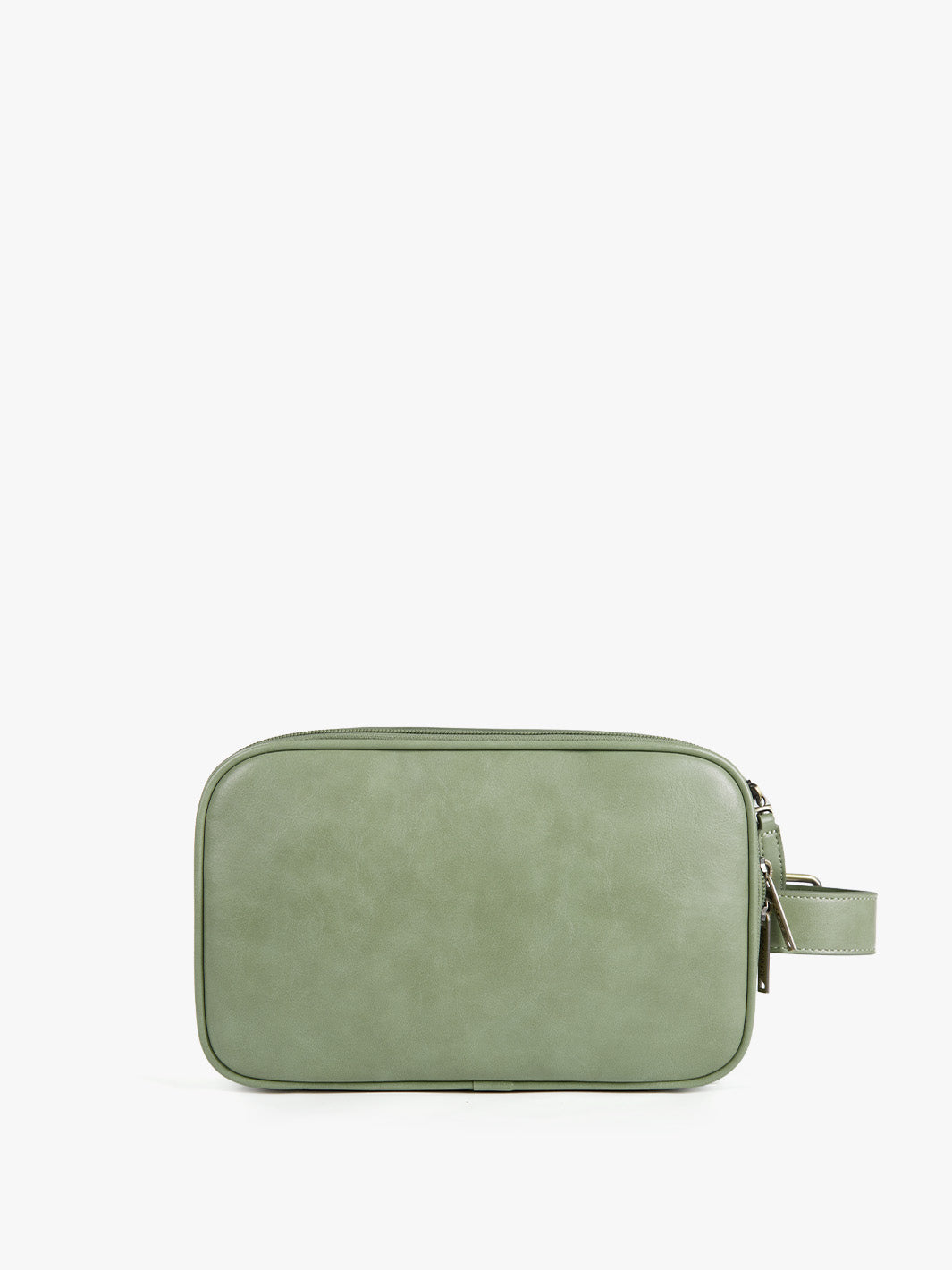 Elena Large Vegan Leather Toiletry Bag