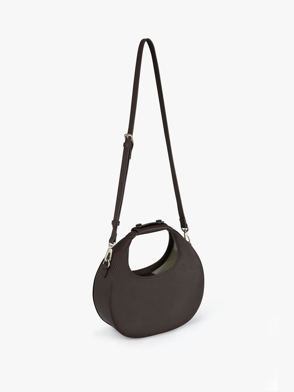 SELENE Handbag - Classic Elegance - Vegan Leather - Adjustable Strap ...