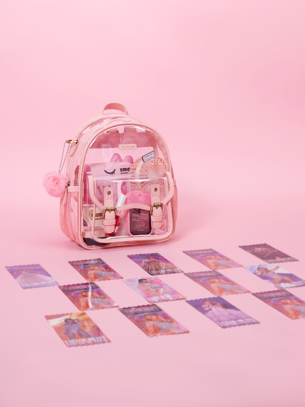 Lila's Clear Mini Backpacks - Stadium Aproved