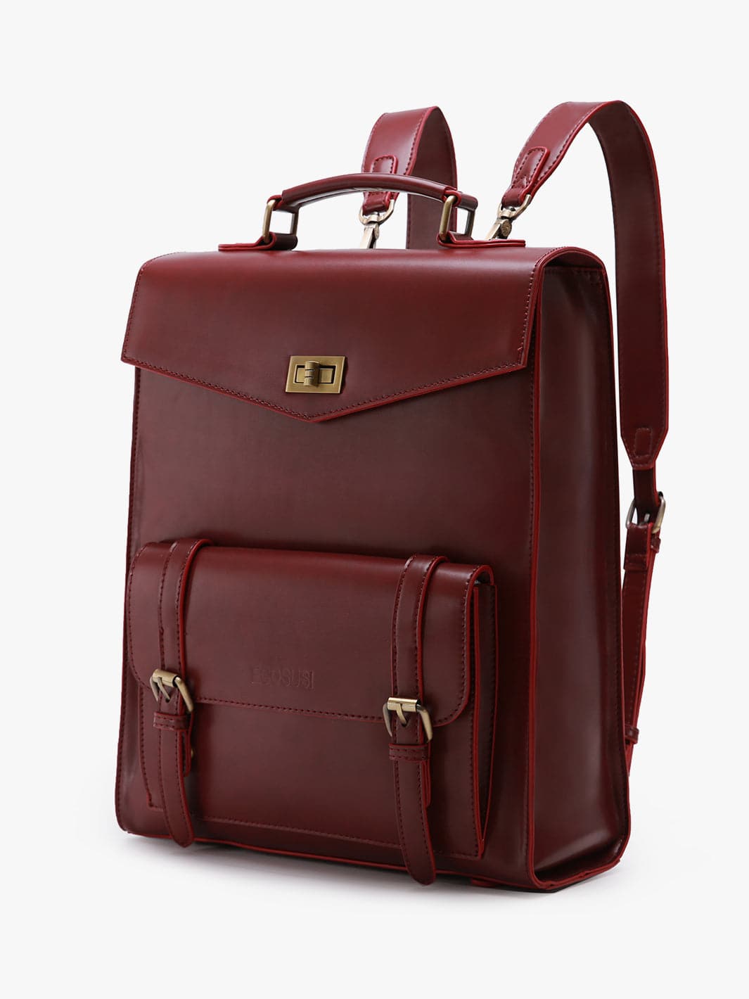 Women's Vintage Backpack for Laptop - Ecosusi