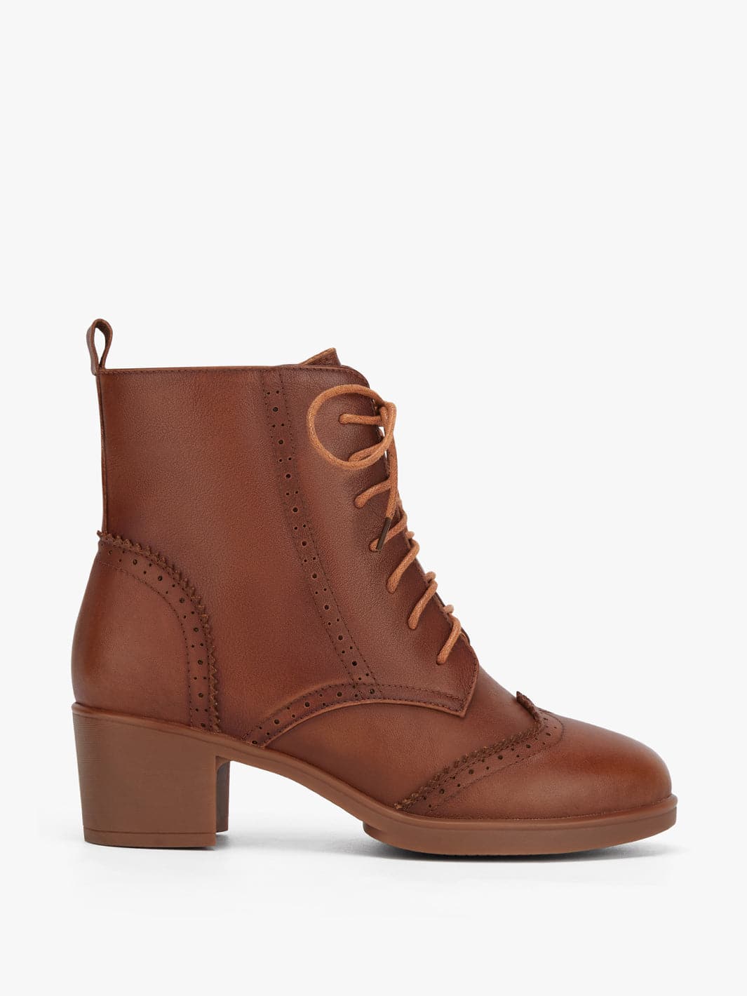Vintage Martin Boots - Soft Vegan Leather - Heel: 5cm - Zip Closure